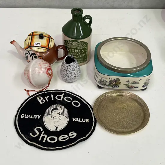 Assorted Selection of items including Wade Golfing Teapot