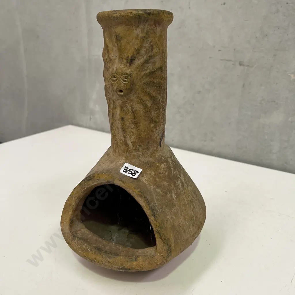 Terracotta Chiminea H32cm Image 1++