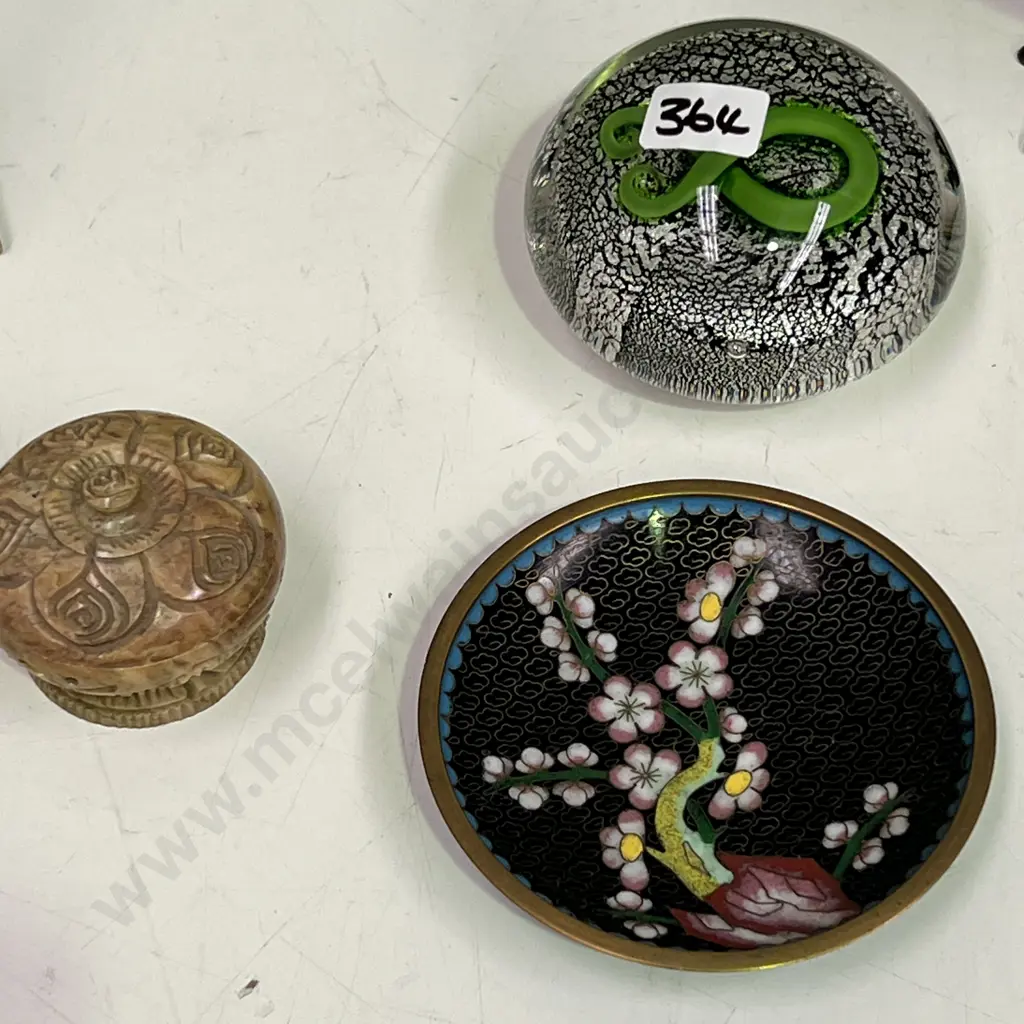 Vintage Collectable items including Bronze Duck, Cloisonne, Tin etc Image 1++