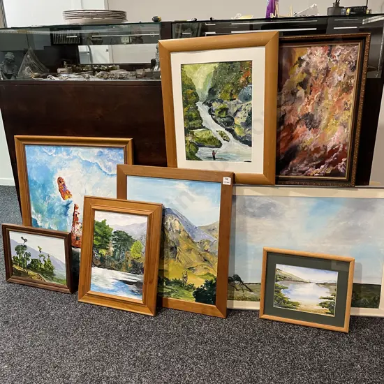 Assorted Original Artworks, SIgned