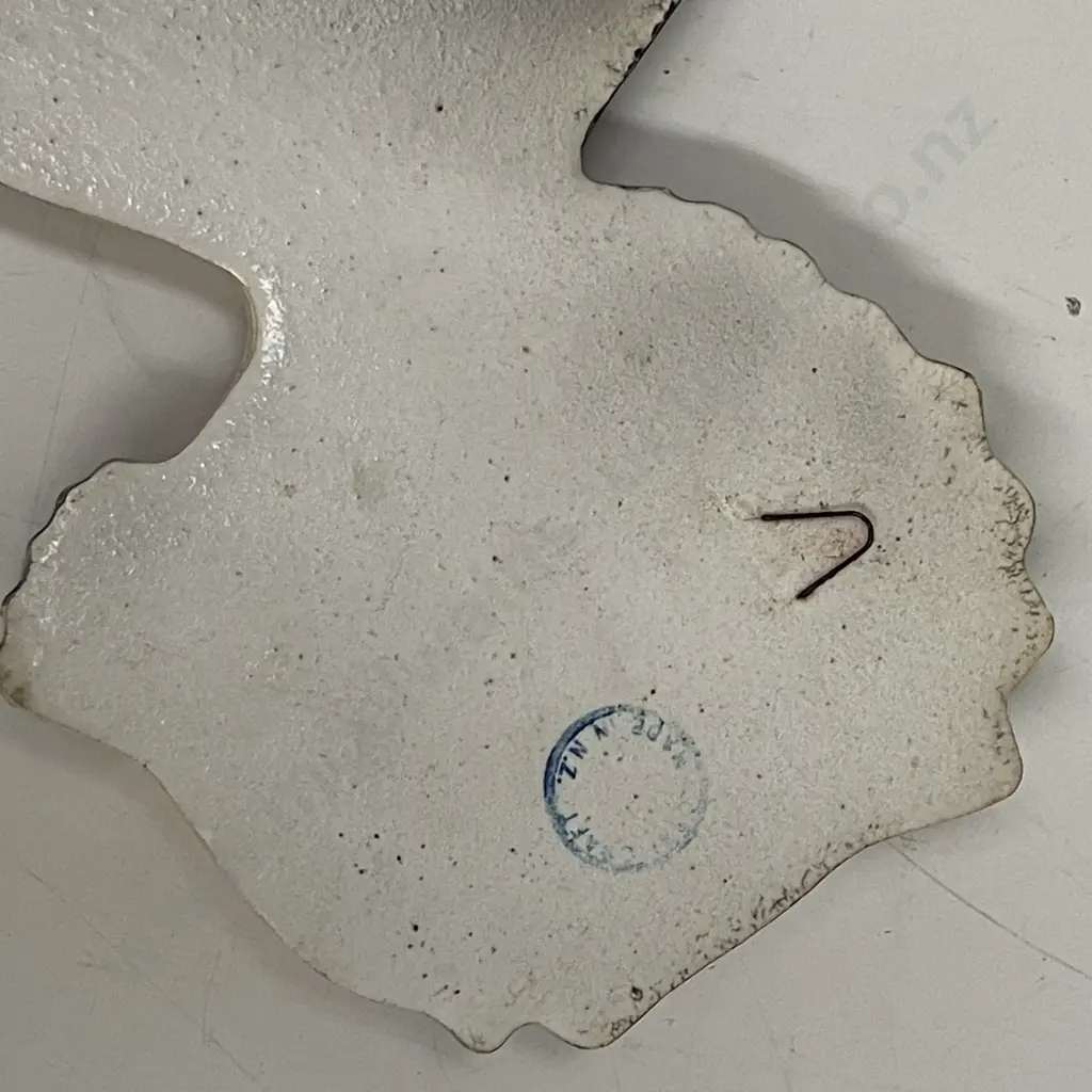 Made in New Zealand Ceramic Wall Hung Fish Image 1++