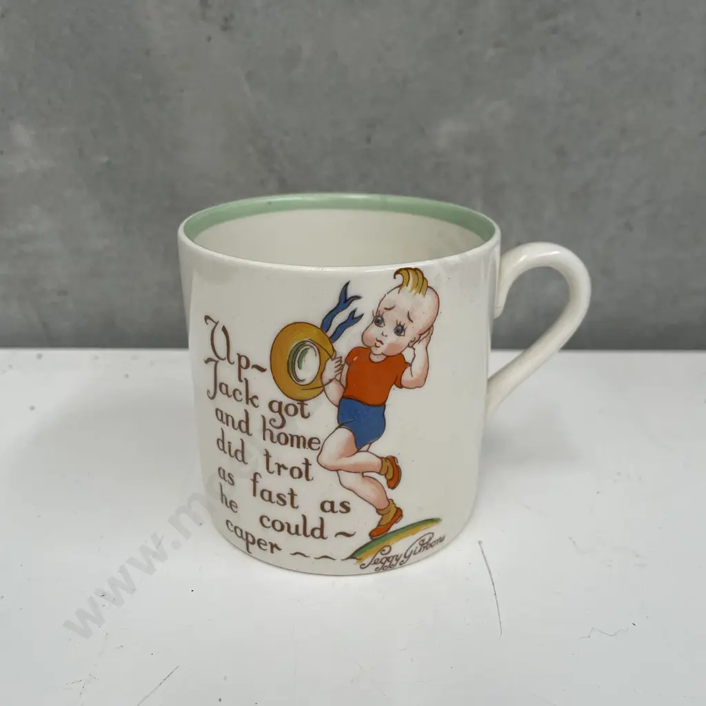 Vintage Midwinter Peggy Gibbon Mug Image 1++