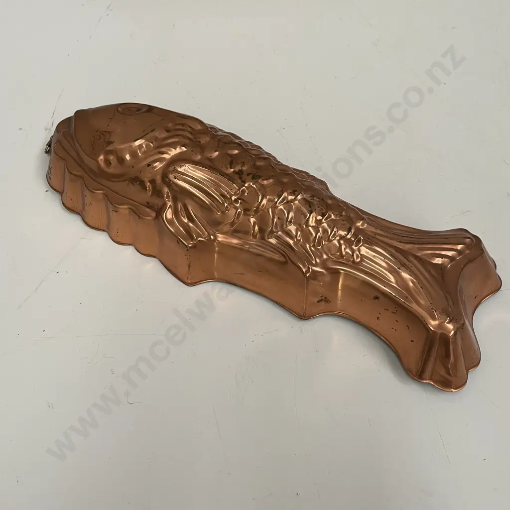 Copper Fish Mould Image 1++