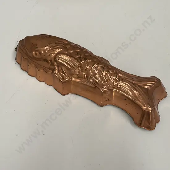 Copper Fish Mould