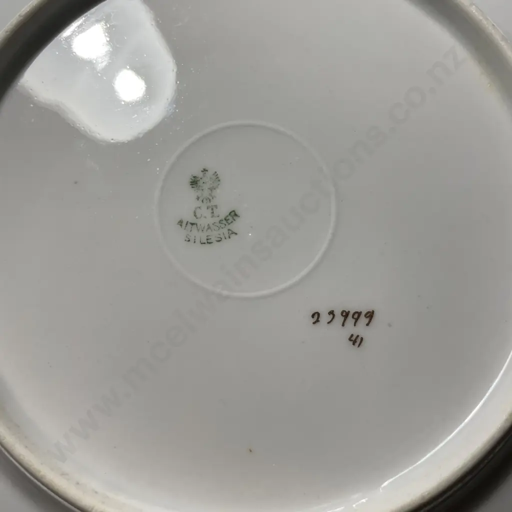 Antique Rare Altwasswer Silesia Dinner Set including Lidded Tureens, Gravy boats, Platters, plates, bowls etc Image 1++
