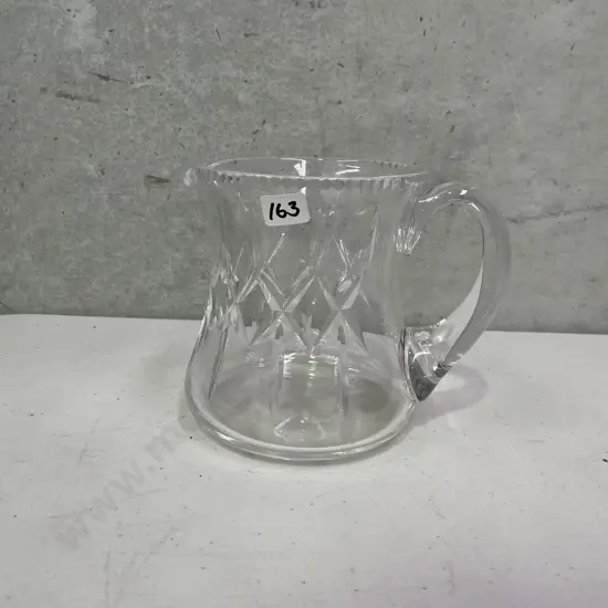 Vintage Webb Corbett Cut Crystal Jug H15cm