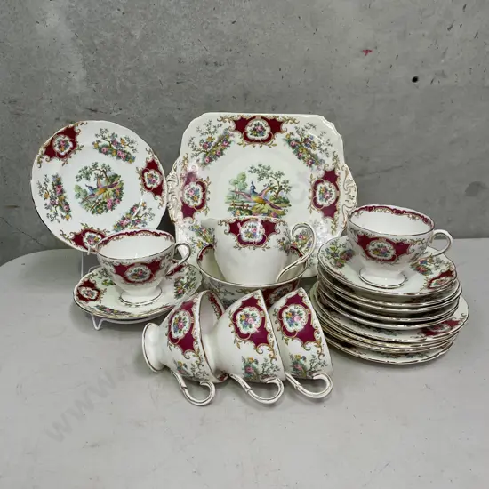 Vintage Foley "Broadway" Teaset