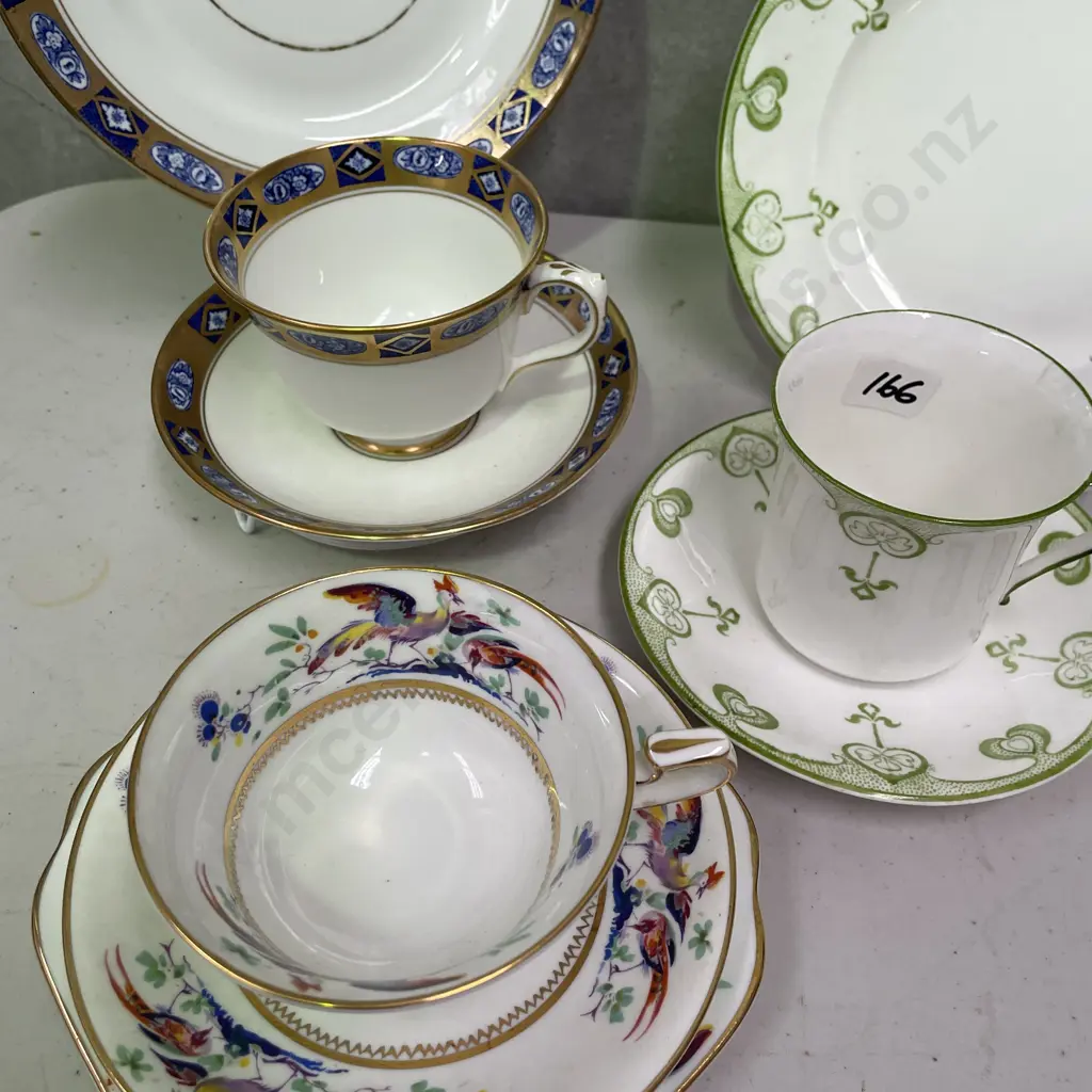 Three Antique Trios: Allertons, Royal Albert and Blairs Image 1++