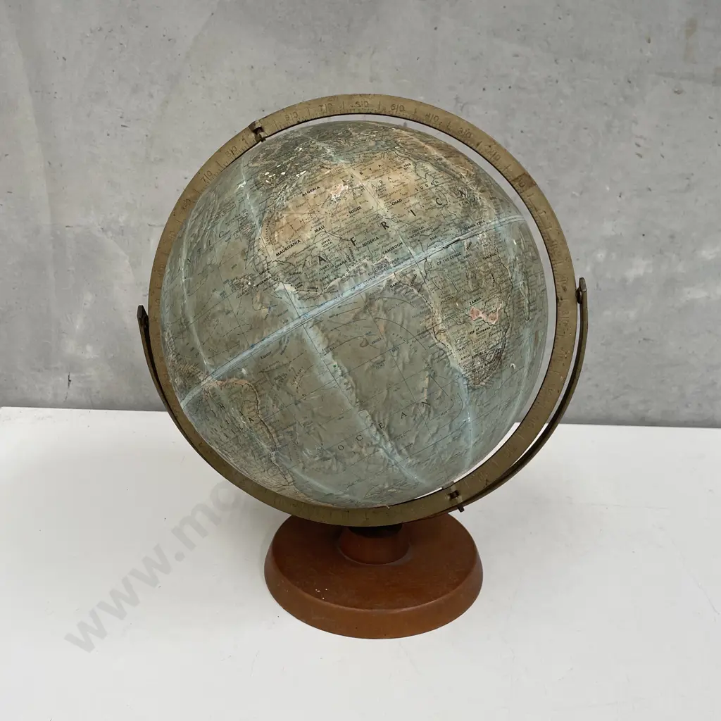 Vintage World Globe H41cm Image 1++