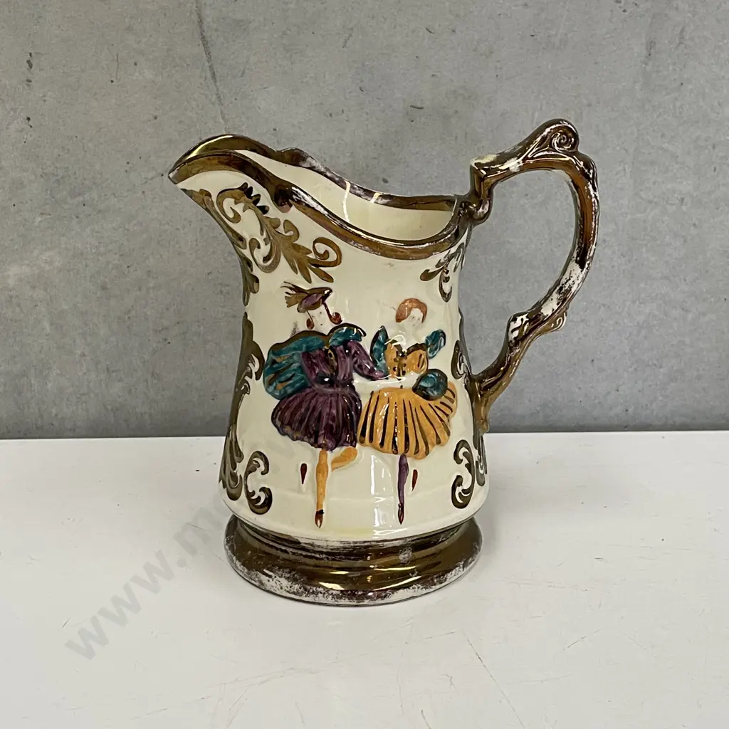 Vintage Wade Festival Handpainted Relief Jug. H17cm Image 1++