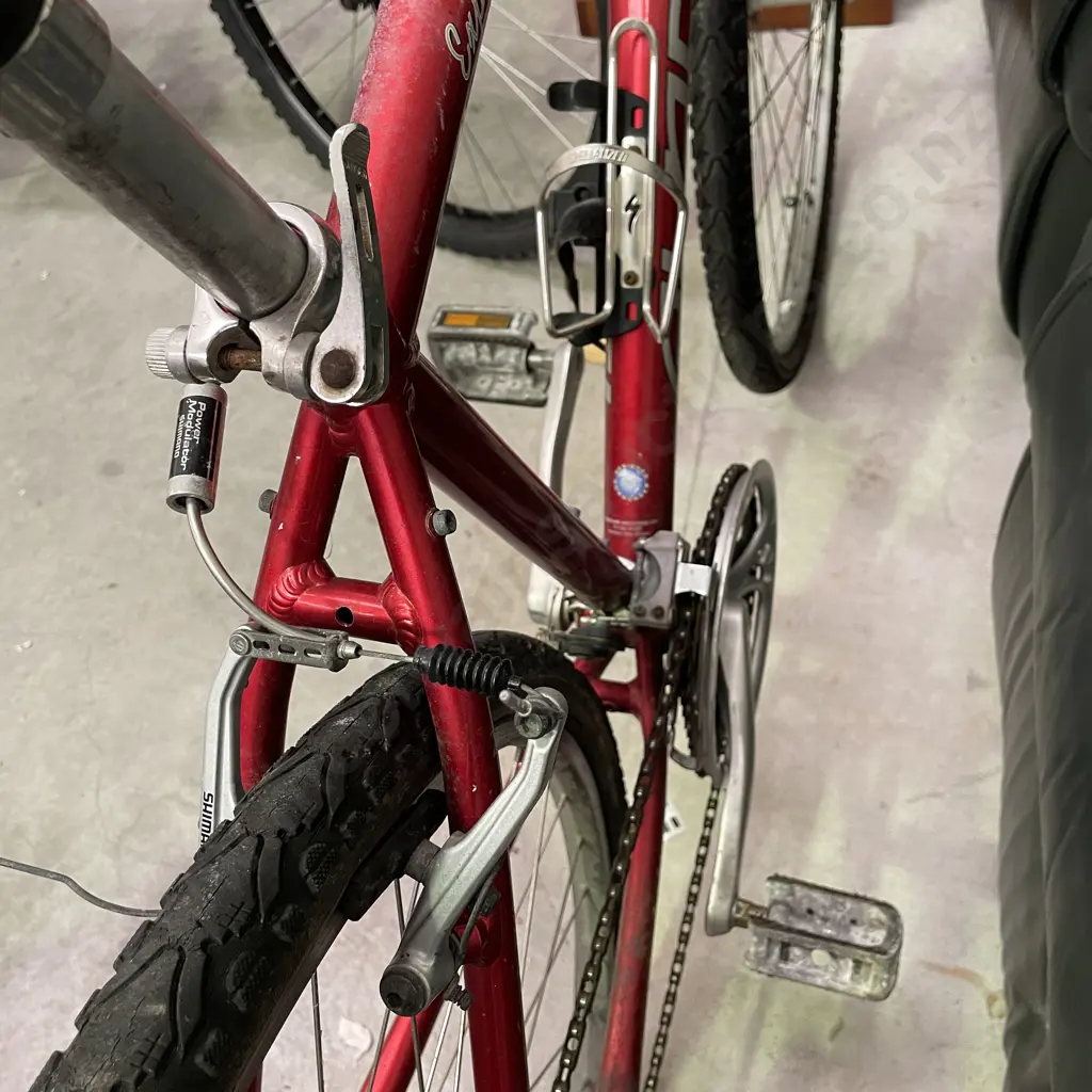 Avanti Explorer Bike Alloy Frame, Red and Silver, Medium Frame Image 1++