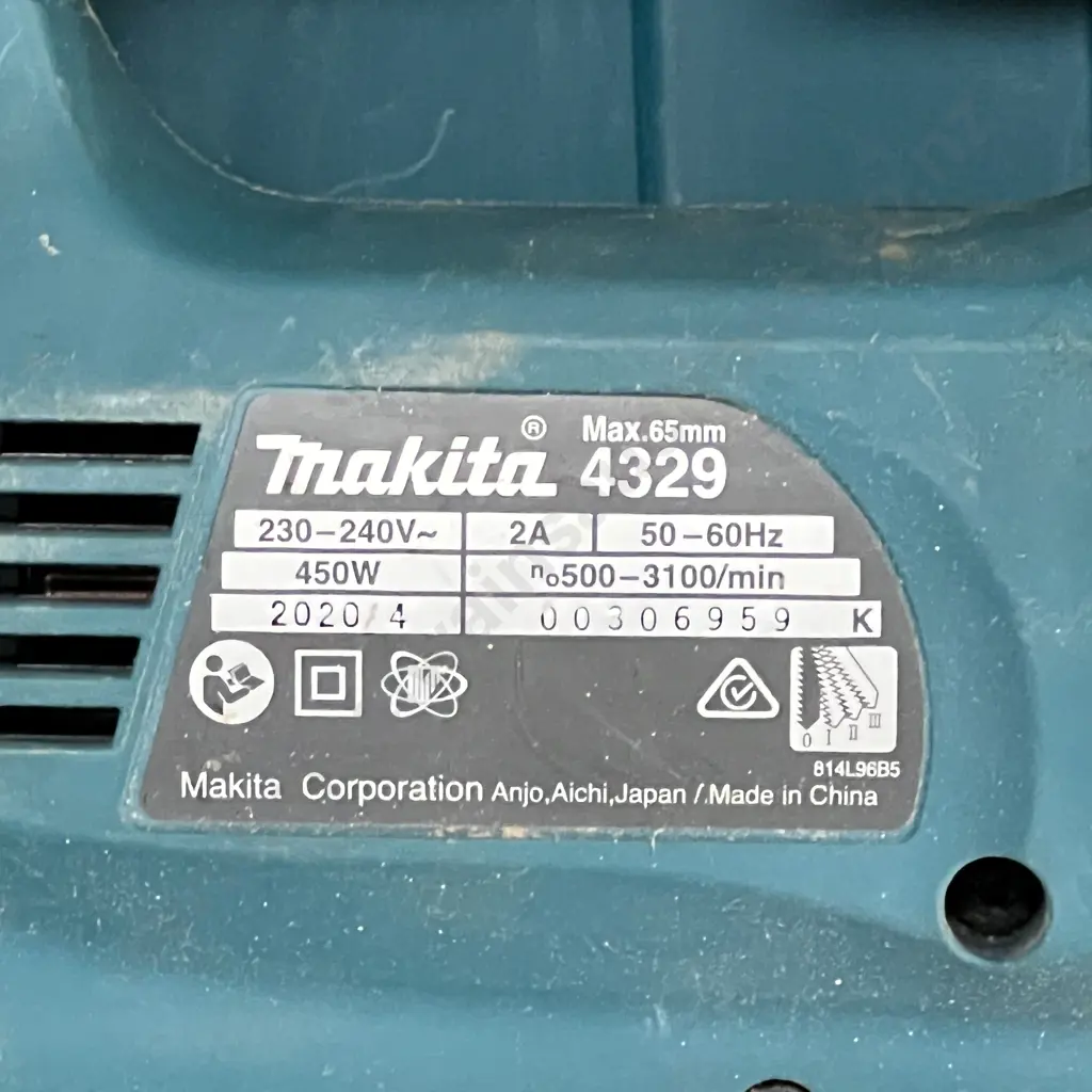 Makita Jigsaw 4329 in case Image 1++