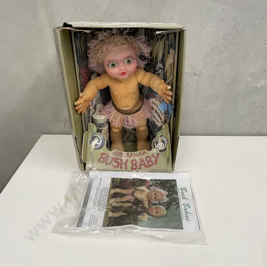 Boxed Australian Bush Baby Doll "Blossom" H40cm