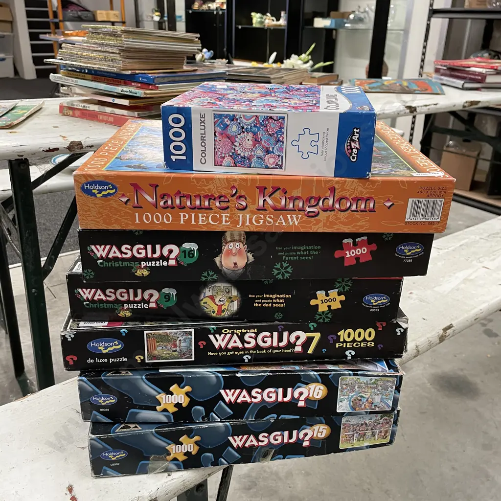 Assorted Wasjig Puzzles etc Image 1++