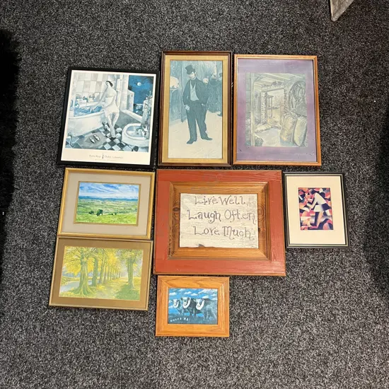 Assorted Artworks/Prints UNSOLD DONATED