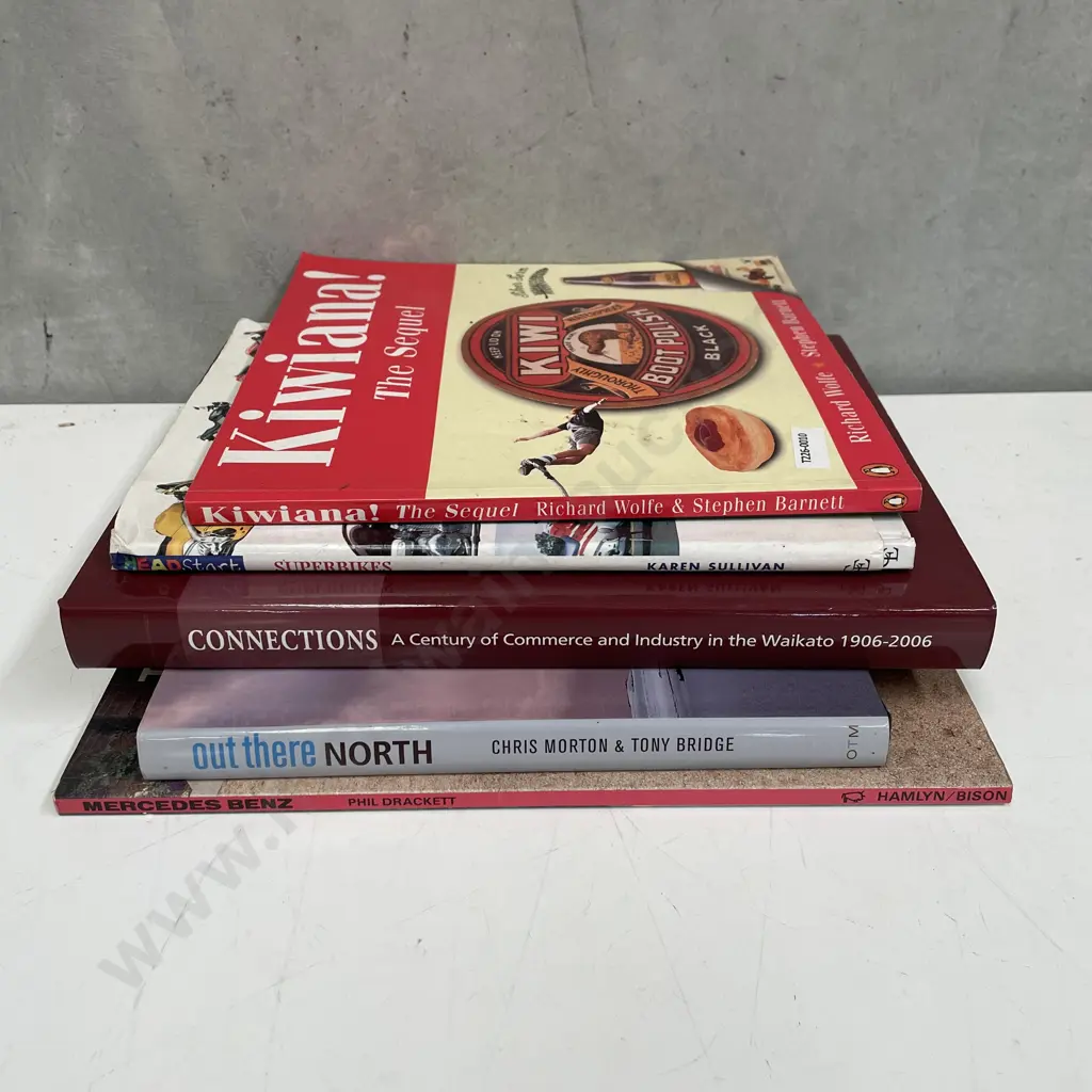 Kiwiana, Motorbike and Car Books UNSOLD DONATED Image 1++