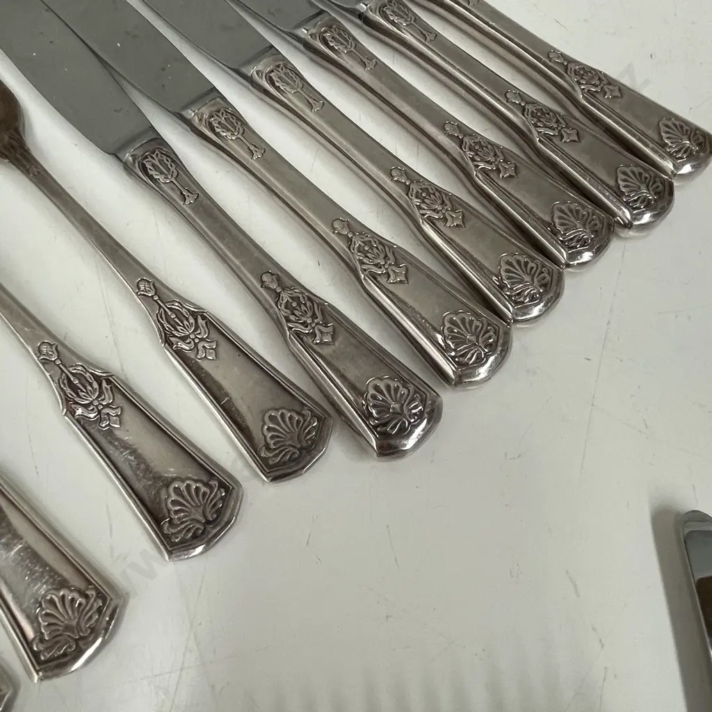 Vintage Rodd Silverware Cutlery Set - 43 pieces Image 1++