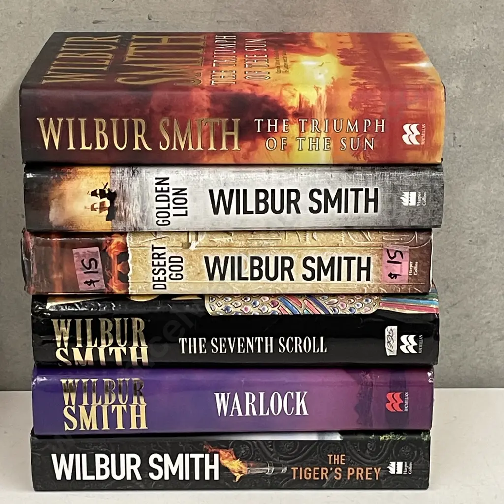 Assorted Wilbur Smith Novels Image 1++