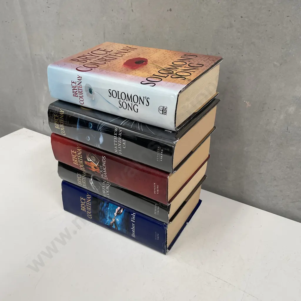 Assorted Bryce Courtney Novels Image 1++