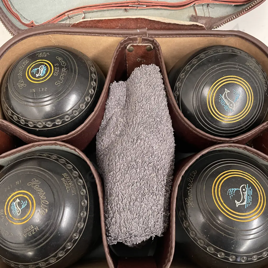 Set of Vintage Bowls in Original Vinyl Case Image 1++