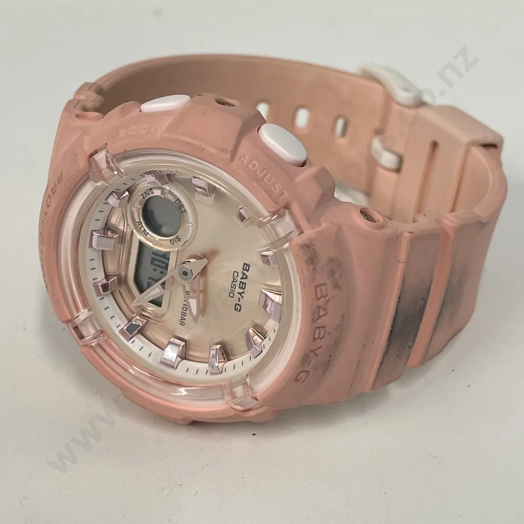 Pink Baby G Watch. Working Image 1++