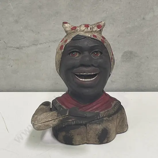 Vintage Cast Iron Money Box