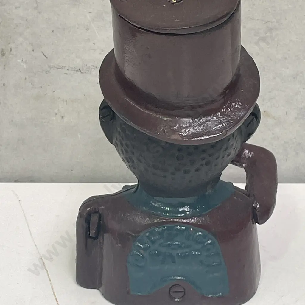 Vintage Cast Iron Money Box Image 1++