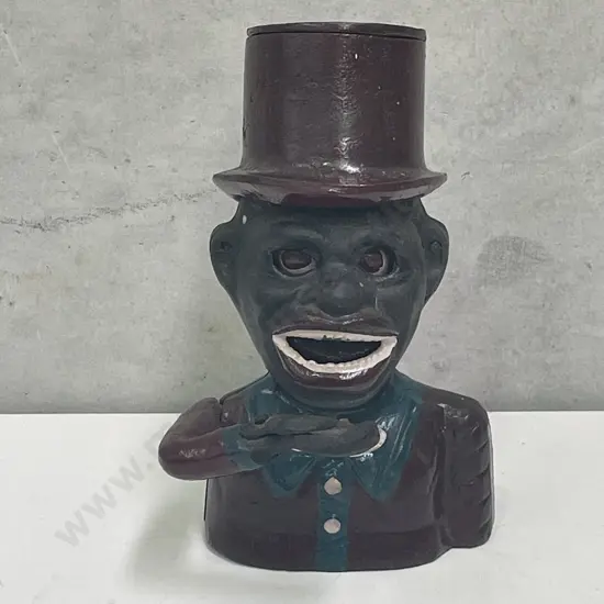 Vintage Cast Iron Money Box