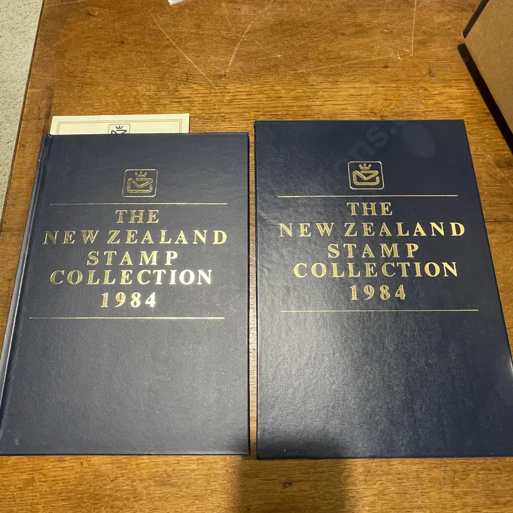 NZ Post Office "The NZ Stamp Collection 1984" Album Image 1++