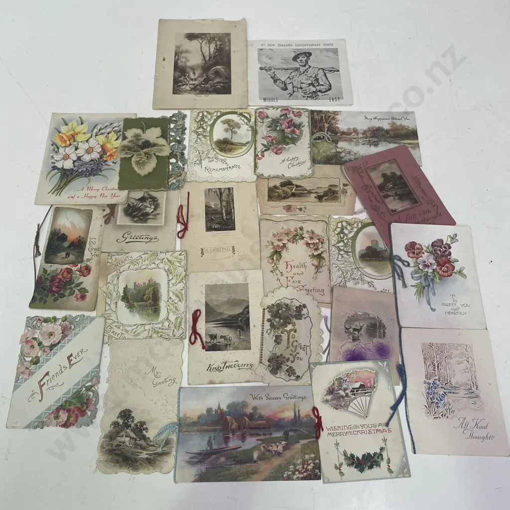 Assortment of Vintage Cards Image 1++