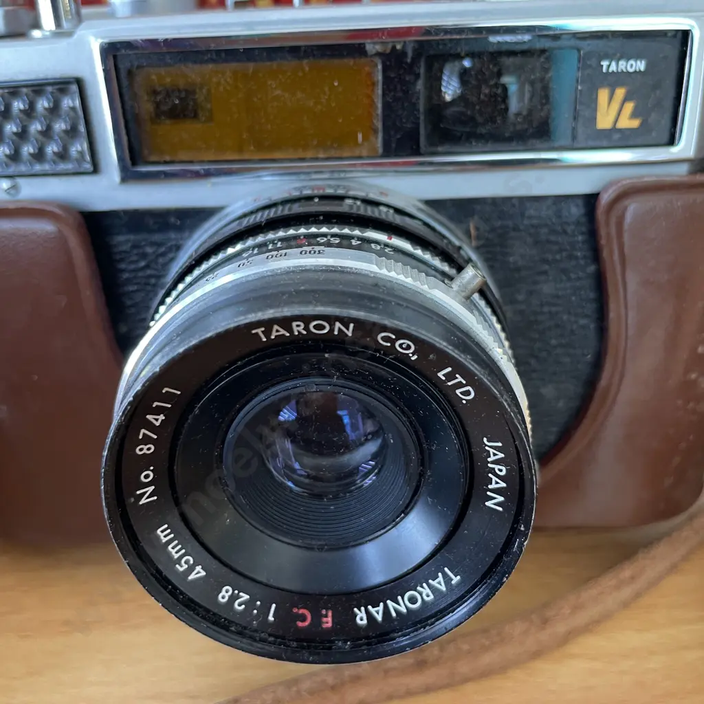 Vintage Taron VL 35mm Automatic Camera with box Image 1++
