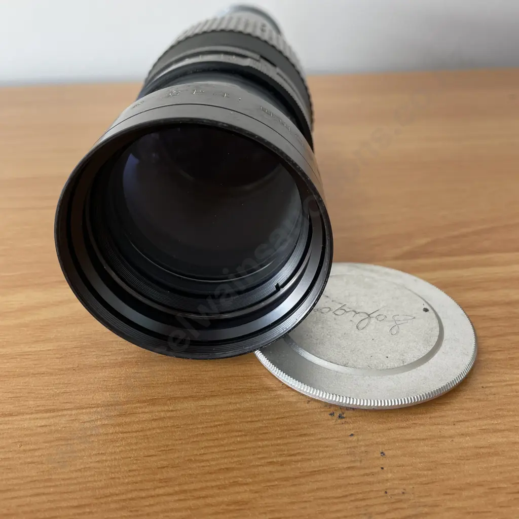 Soligor Miranda F=250mm 1:45 Lens. Made in Japan. No. EL 98618 Image 1++