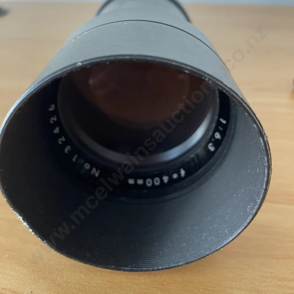 Mamiya Sekor 72 Lens. 1:63 f=400mm No.132426 Image 1++