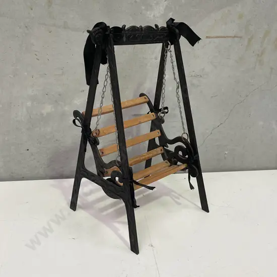 Vintage Cast Dolls Rocking Seat/Swing