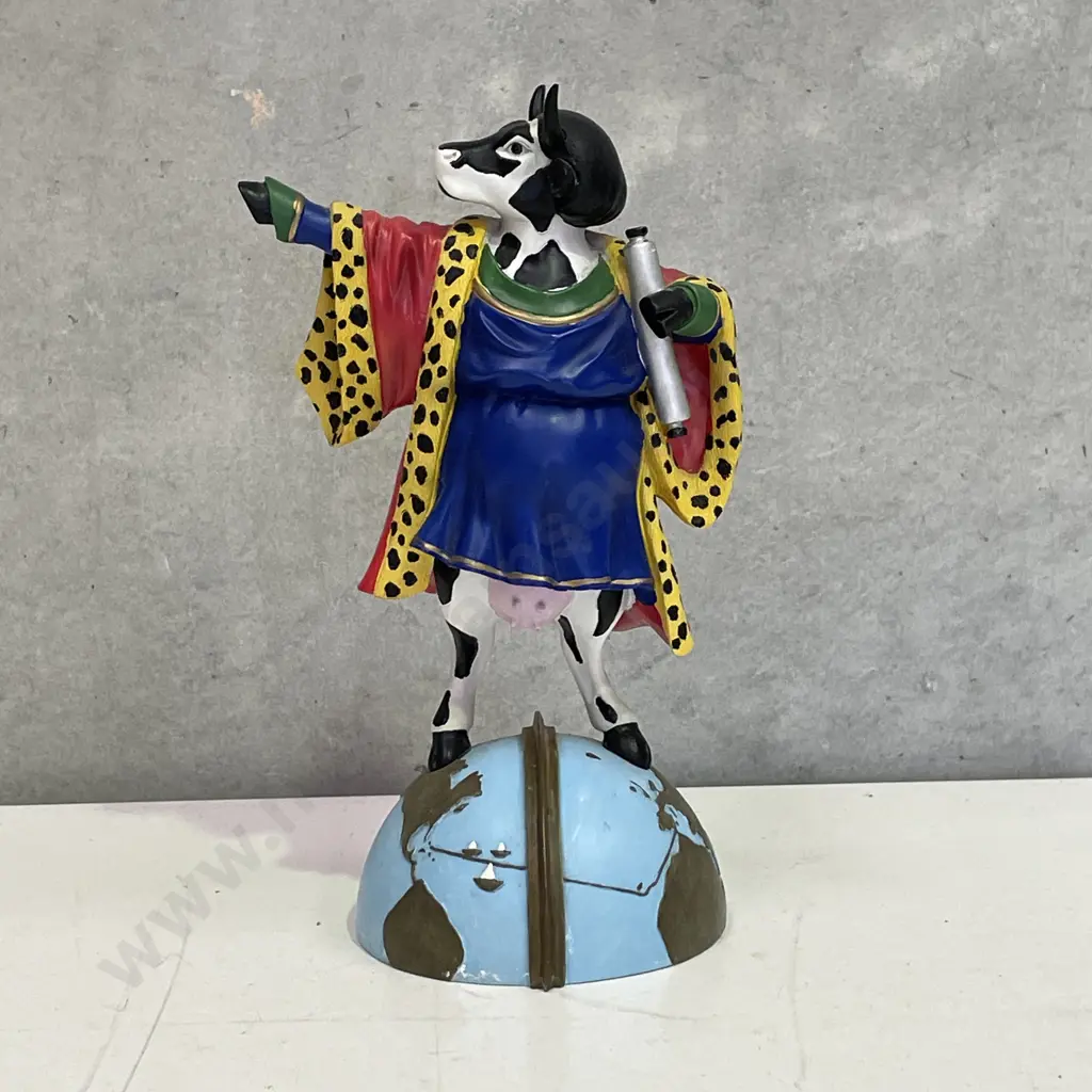 Cowlumbus Cow Parade Figurine. No. 7730. H22cm Image 1++