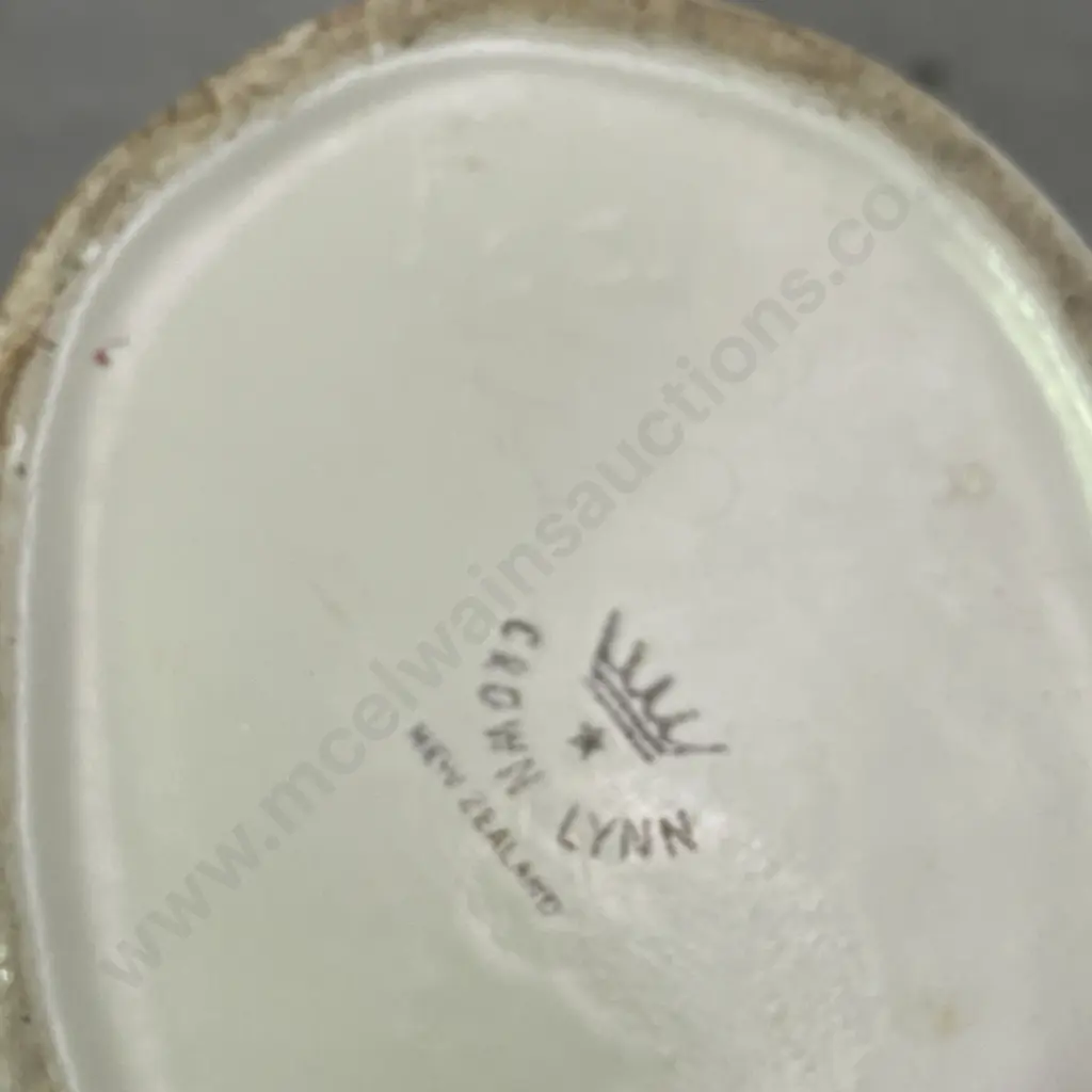 Vintage Crown Lynn Vase/Trough. H17, W30, D12cm. Small af to base as shown Image 1++