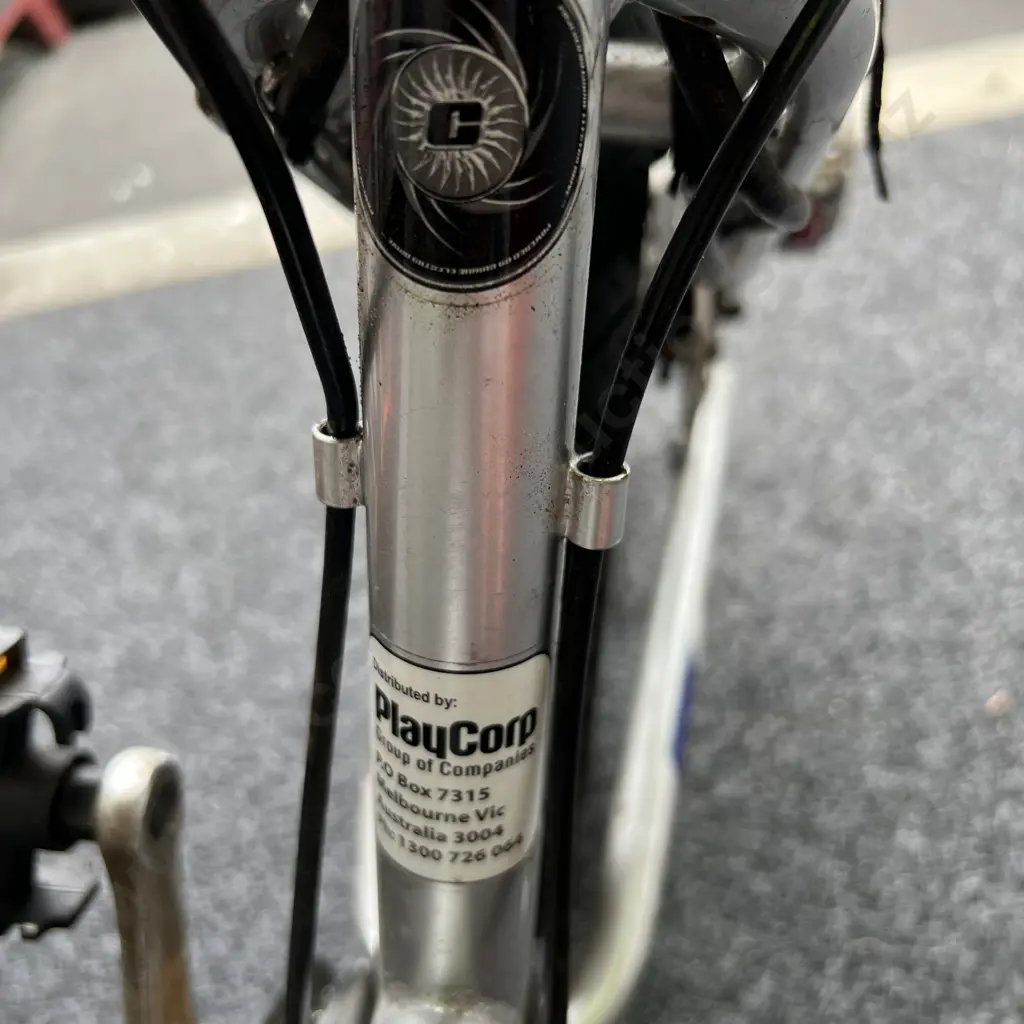 EZip Electric Trailz Bike with front and back baskets Image 1++
