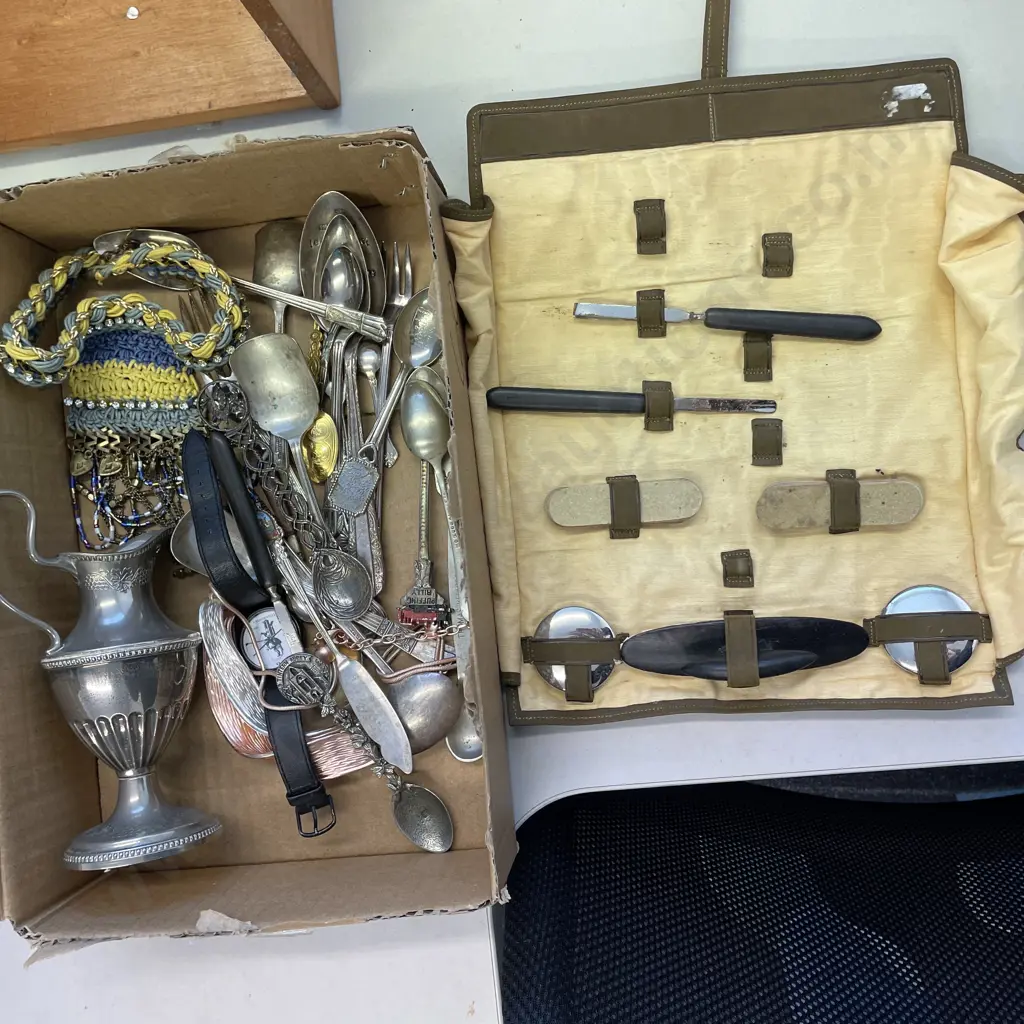 Assortment of Collectables and silverware etc Image 1++
