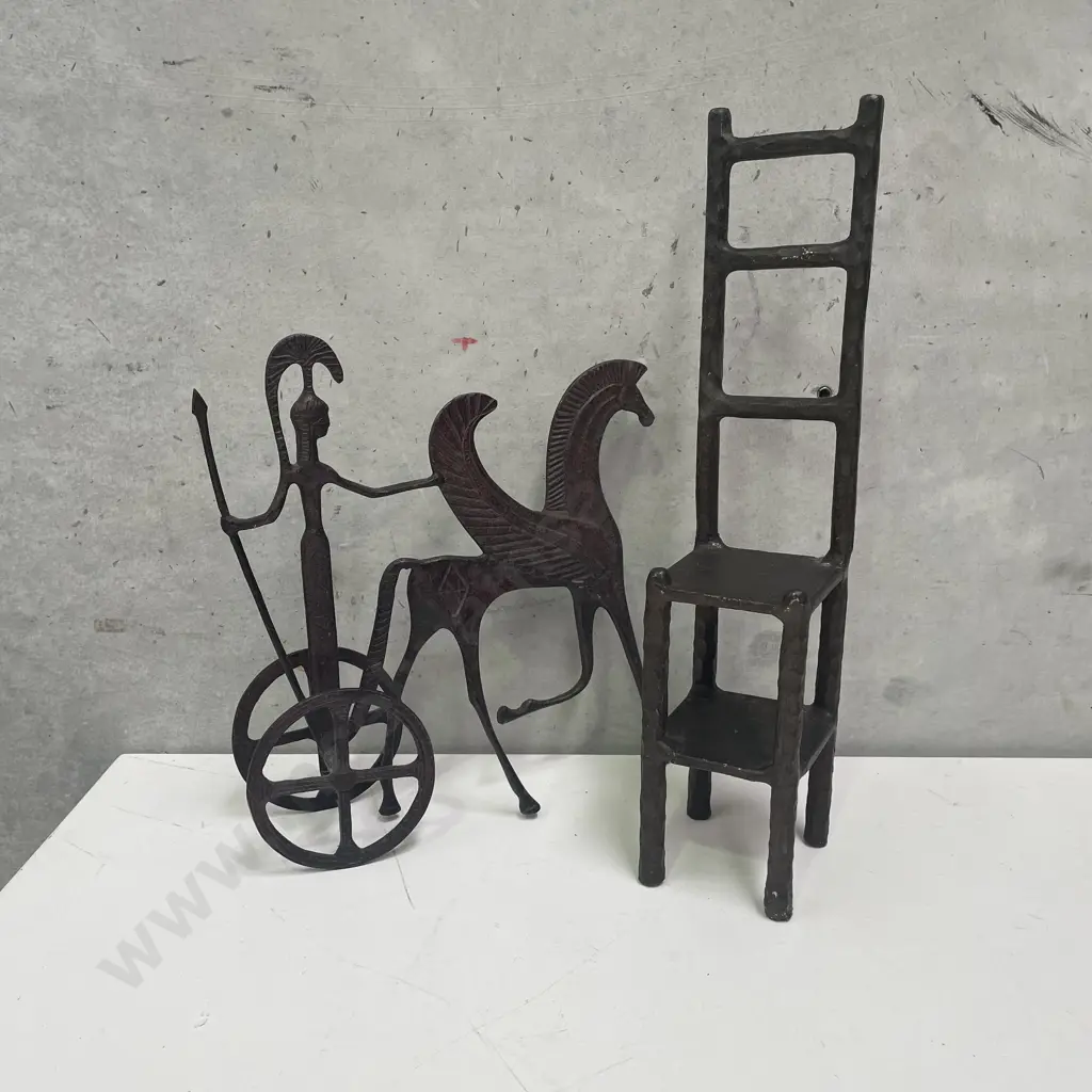 Metal Sculptures x 2 Image 1++