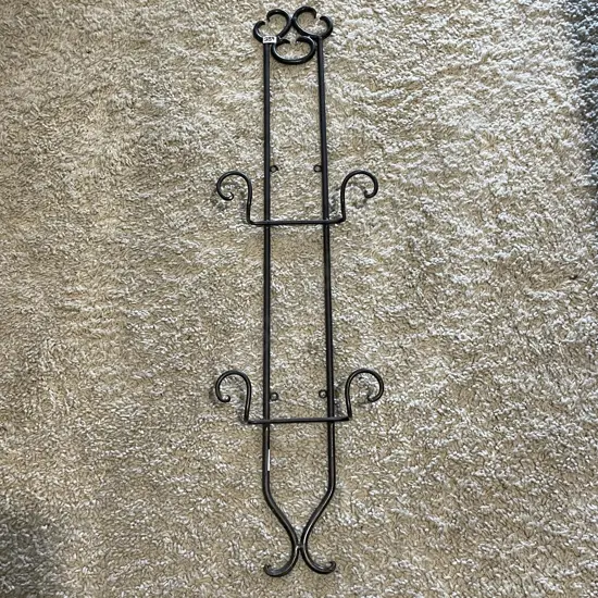 Decorative Wall Hung Metal Display Rack H94cm