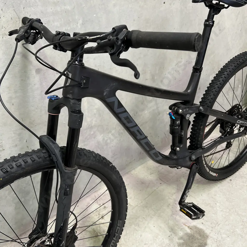 Norco Optic Full Suspension Carbon Mountain Bike. Serial No 33T60200554 C9.3 Image 1++