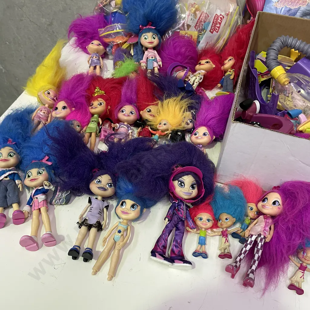 Assorted Trolls with accessories Image 1++