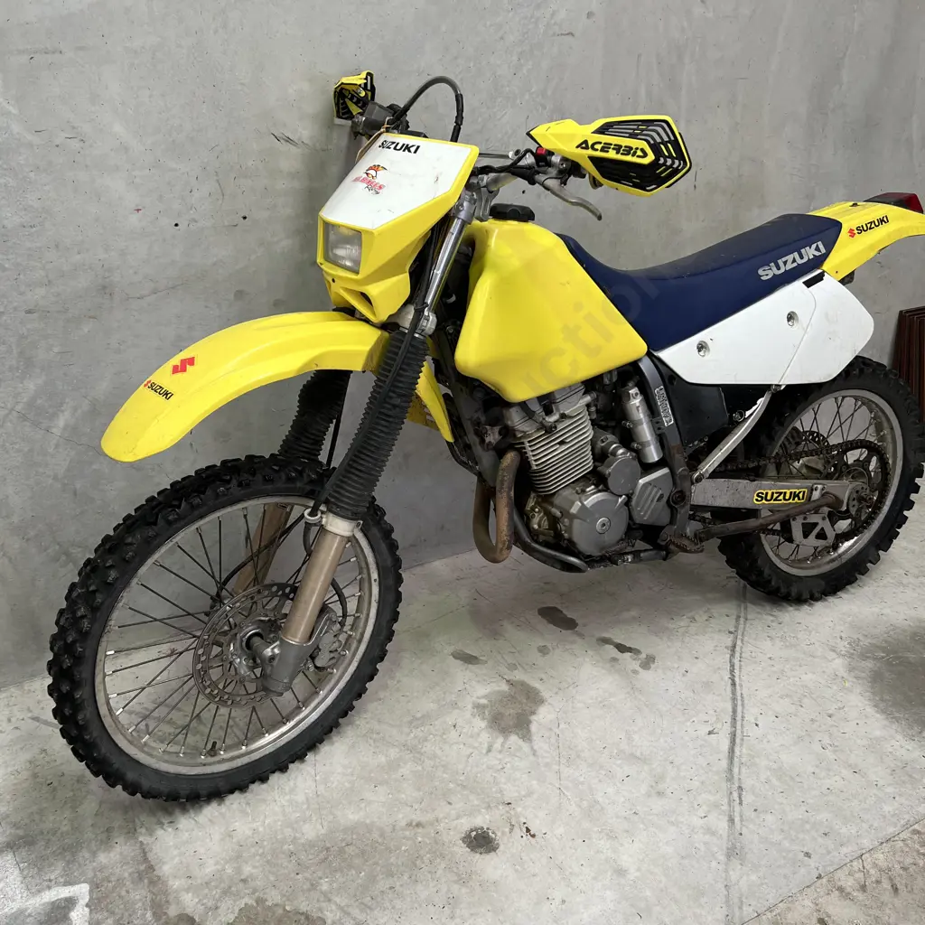 2007 Suzuki DR-Z250 Bike. Yellow. VIN JS1DJ43A772100955 Image 1++