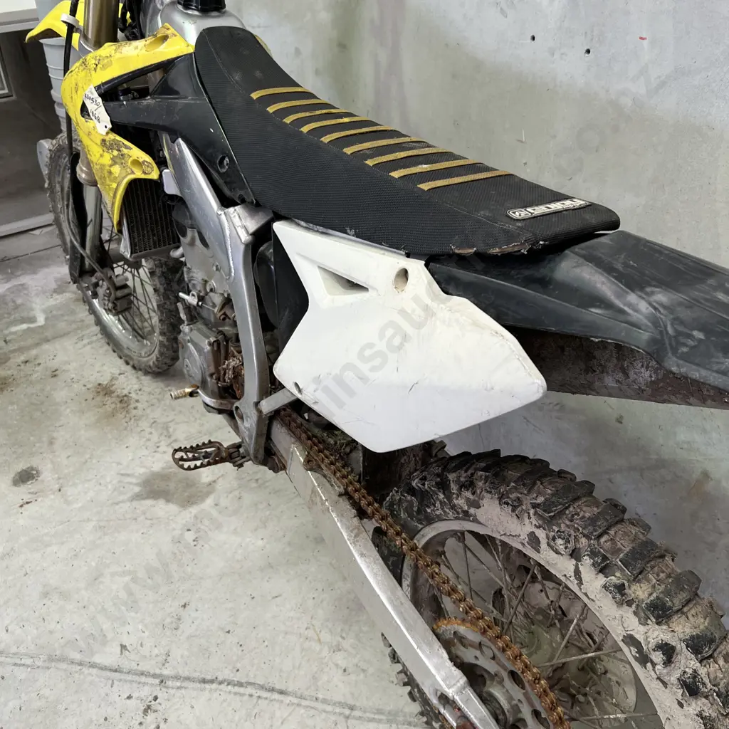 Suzuki Moto-Cross Bike, Conventional, Yellow/White , VIN JS1RL42A000503060 Image 1++