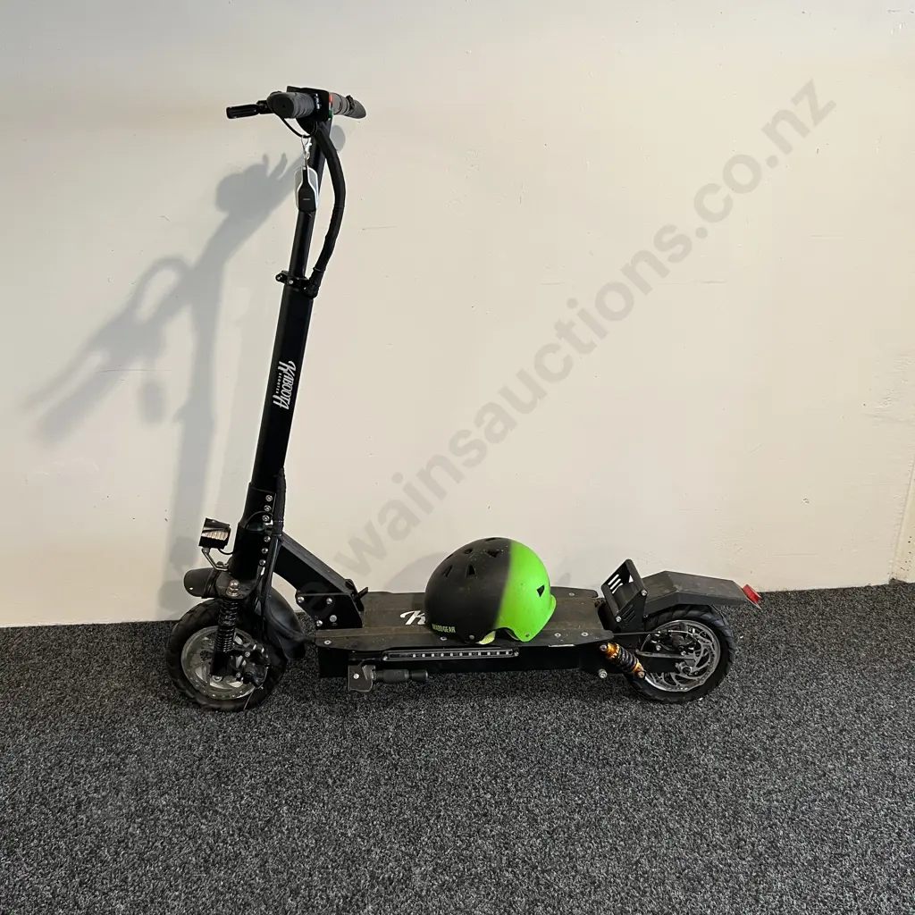 Electric Kaboota Scooter with Madd Gear Helmet Image 1++