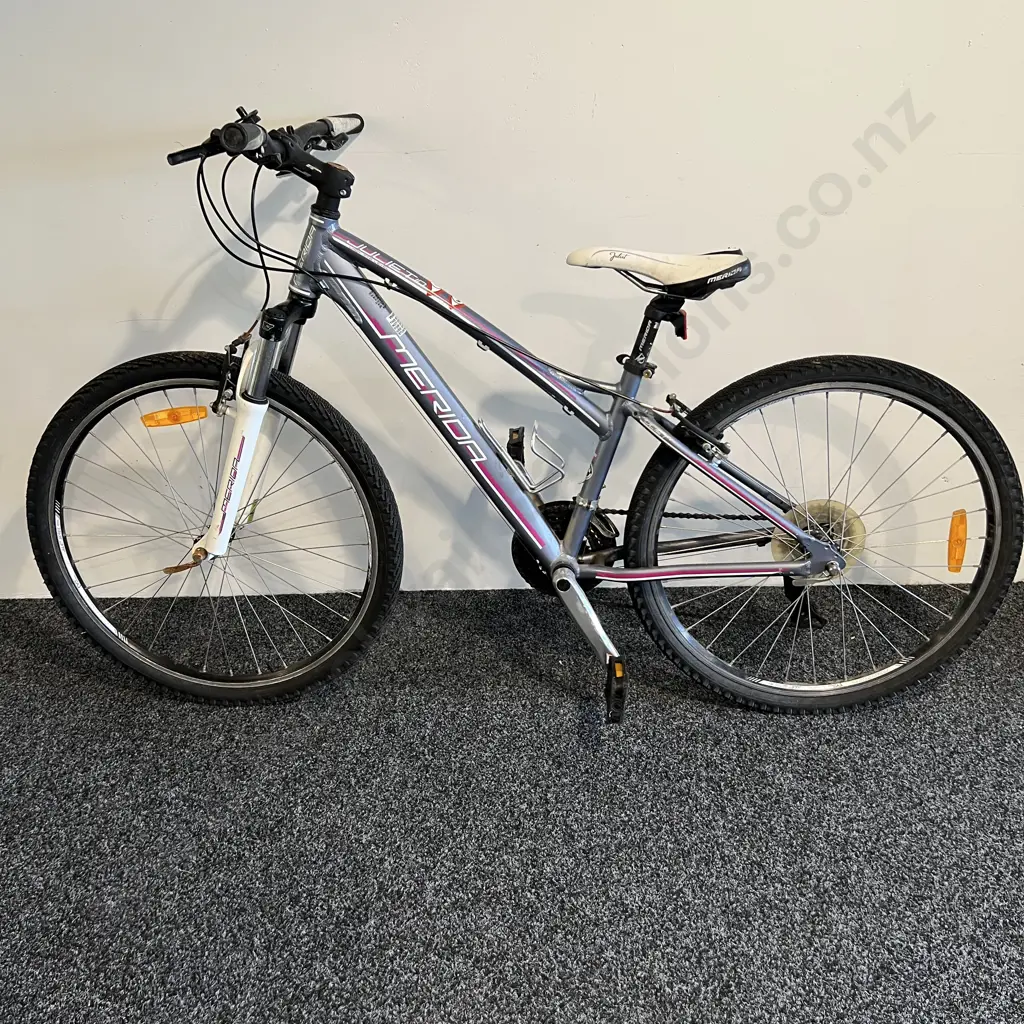 Merida Juliette 10 Ladies Bike, Grey/Purple/White, 37cm Image 1++