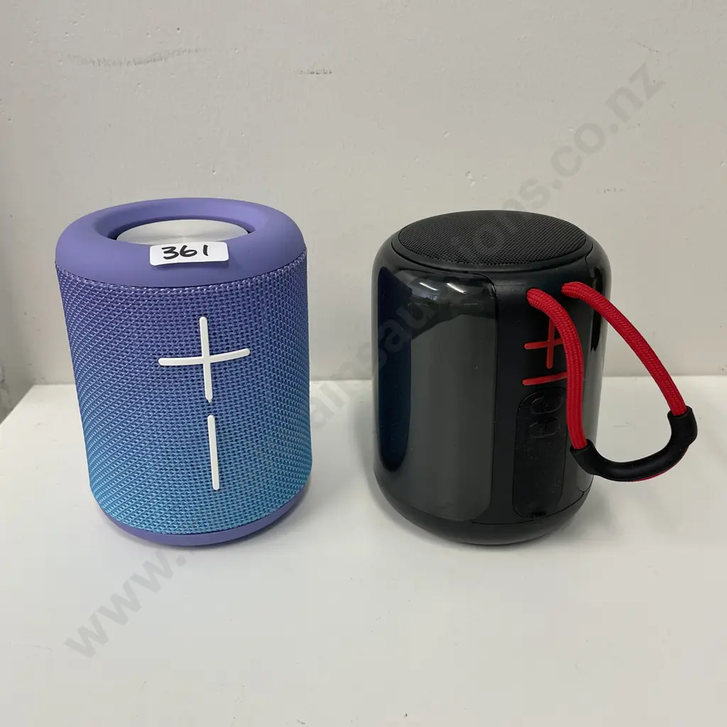 Two Anko Bluetooth Speakers Image 1++