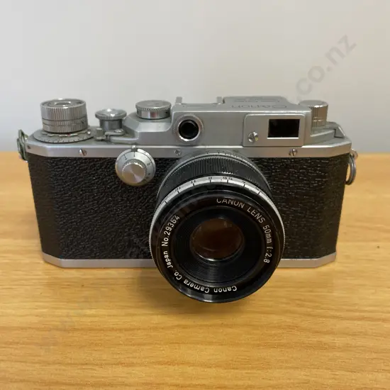 Vintage Canon IID2 Camera No 200851 with Canon 50mm Lens No29364