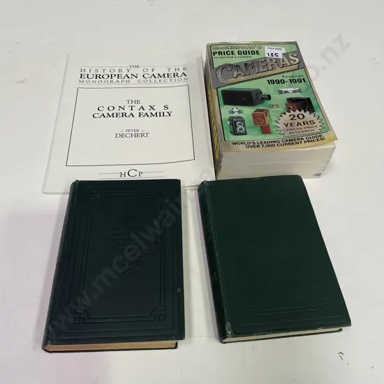 Four Vintage Camera Reference Books: The Bristish Journal Photographic Almanac 1950 and 1944
