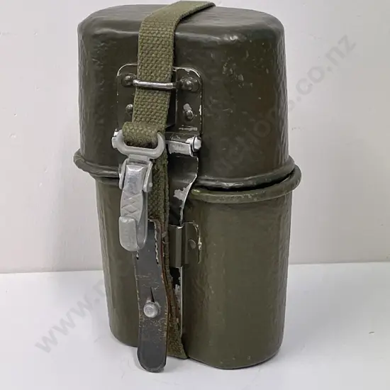 Vintage Military Tin Cannister